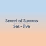 secret of success set five, motivation space